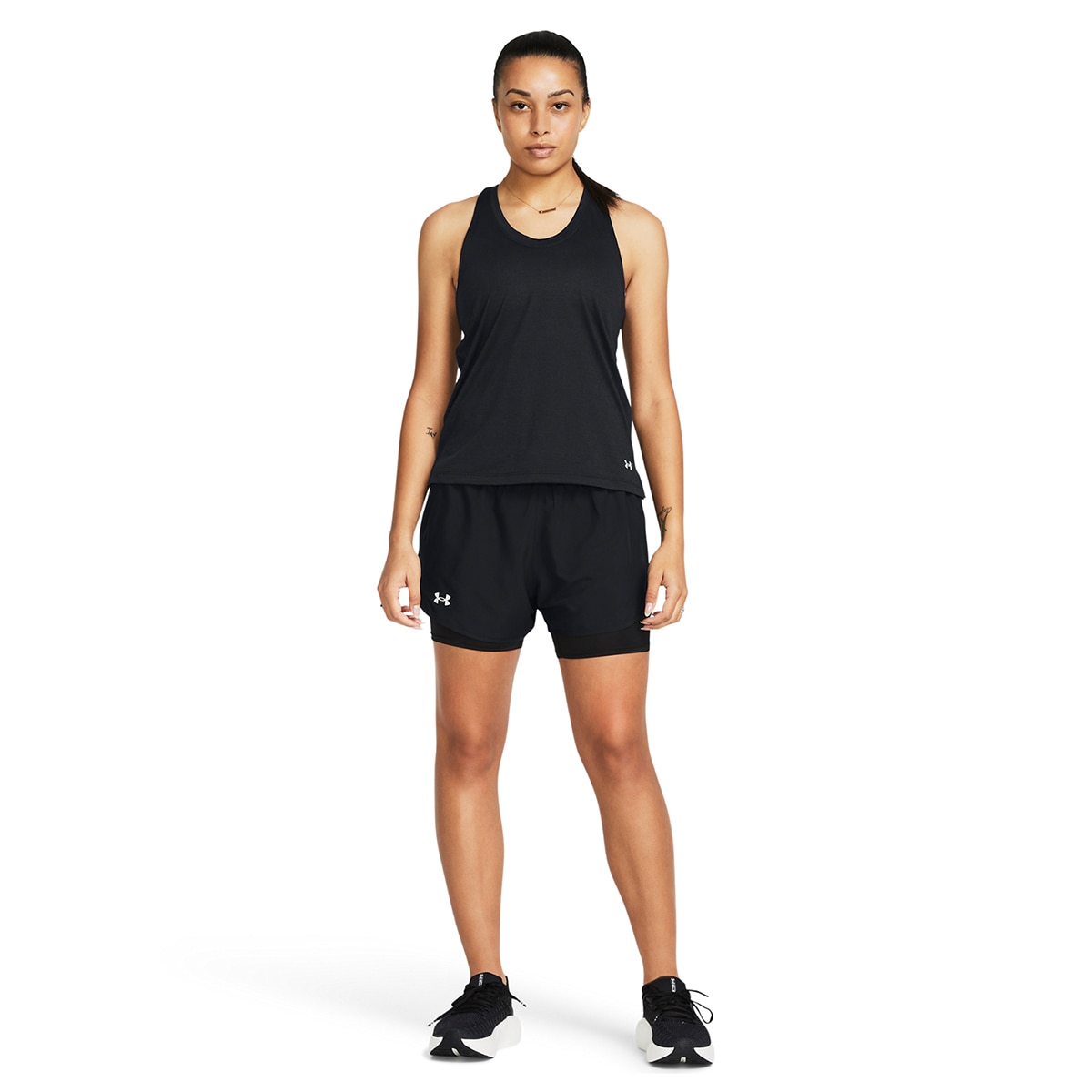Calções de Mulher Fly By 2-in-1 Preto-4