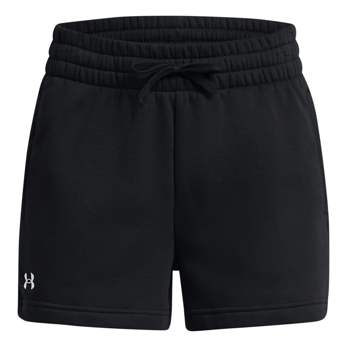 Calções de Mulher Rival Fleece Short Preto-5