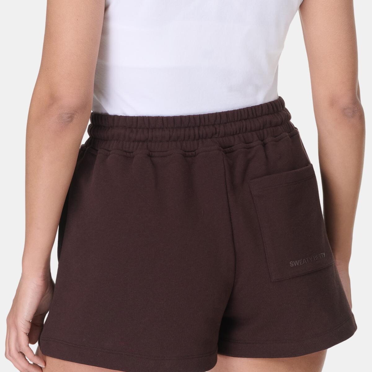 Calções de Mulher Revive Boxy Short Castanho-2