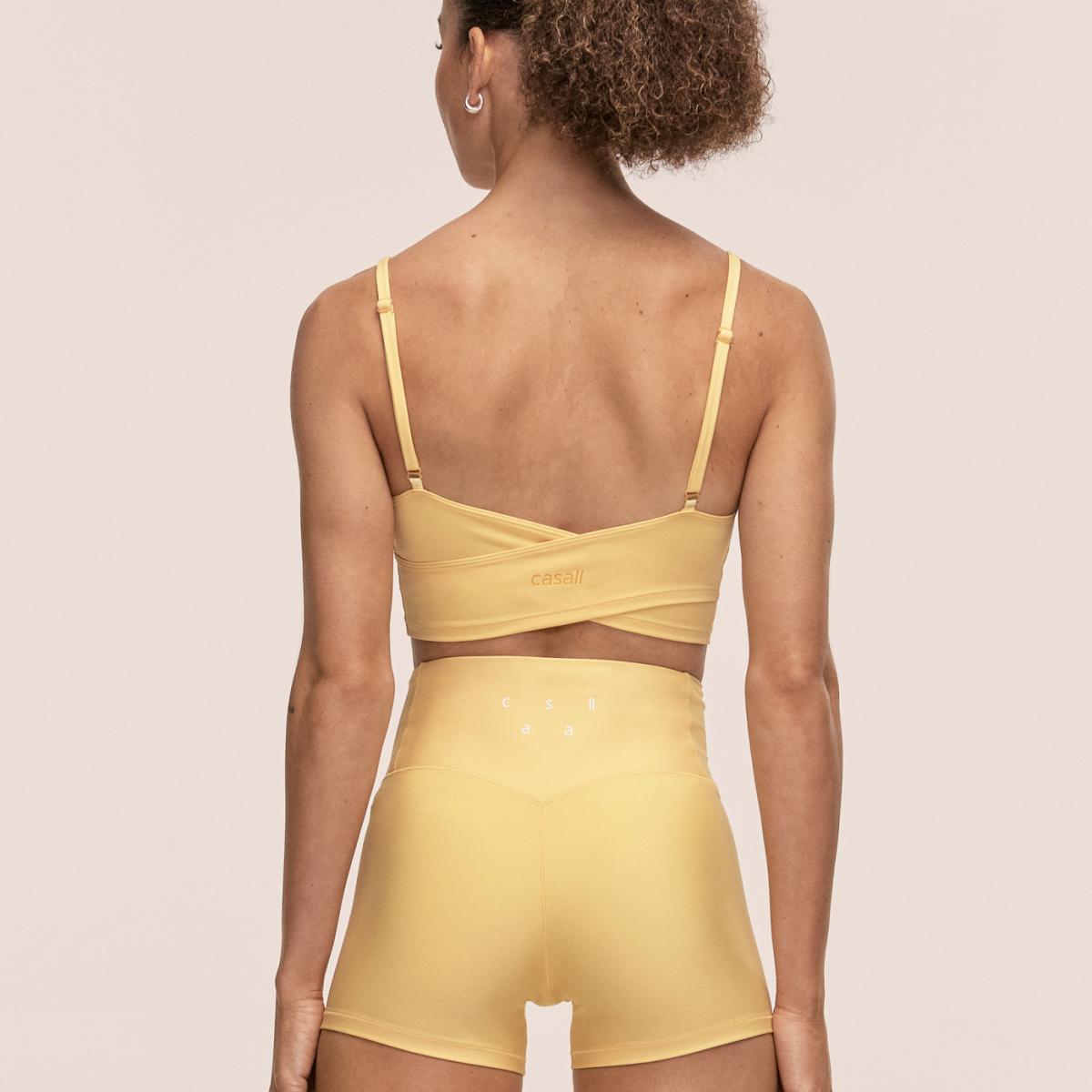 Calças de Mulher Ultra High Amarelo-limão-2