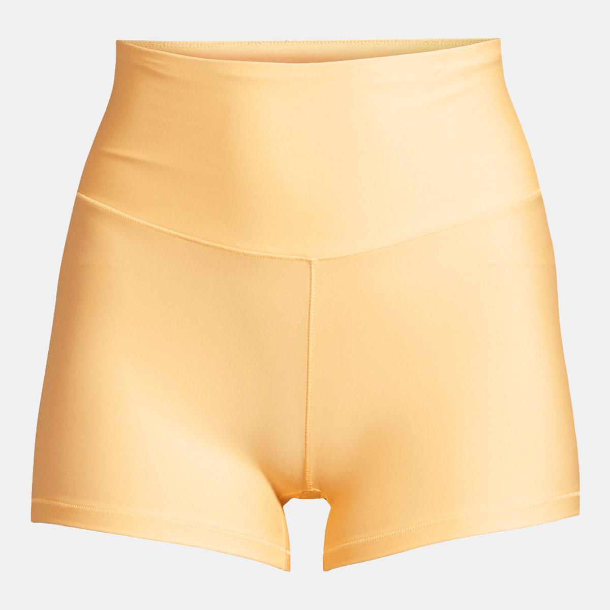 Calças de Mulher Ultra High Amarelo-limão-6