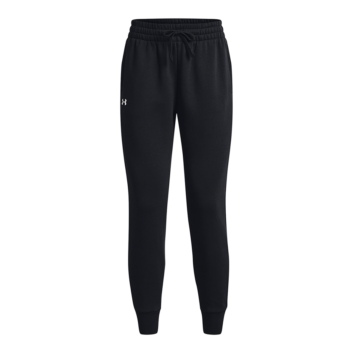 Calças de mulher Rival Fleece Under Armour Preto-6