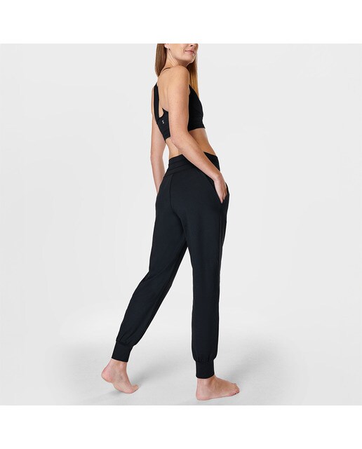 Calças de Mulher Gaia Yoga Pants Preto-2