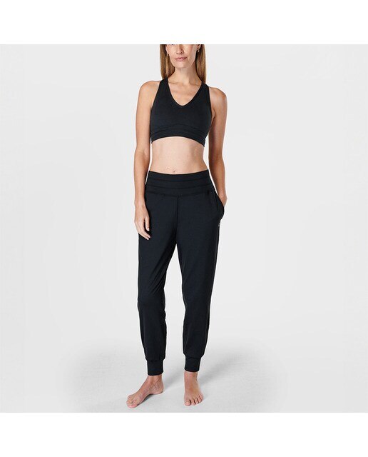 Calças de Mulher Gaia Yoga Pants Preto-6