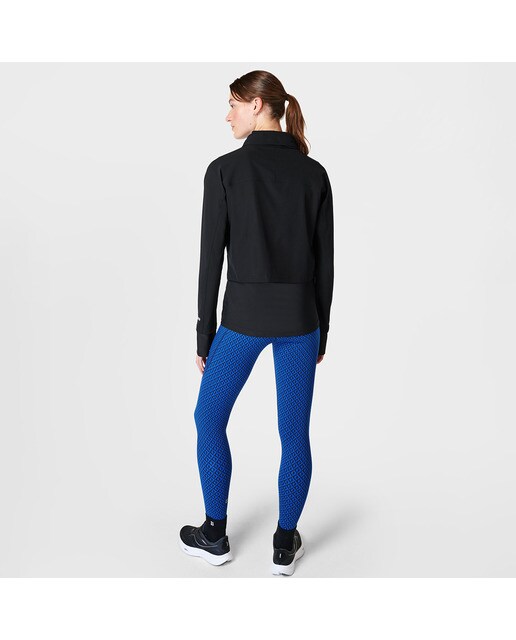 Casaco de Mulher Fast Track Running Jacket Preto-2