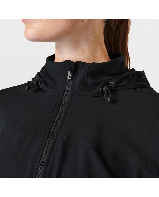 Casaco de Mulher Fast Track Running Jacket Preto-5