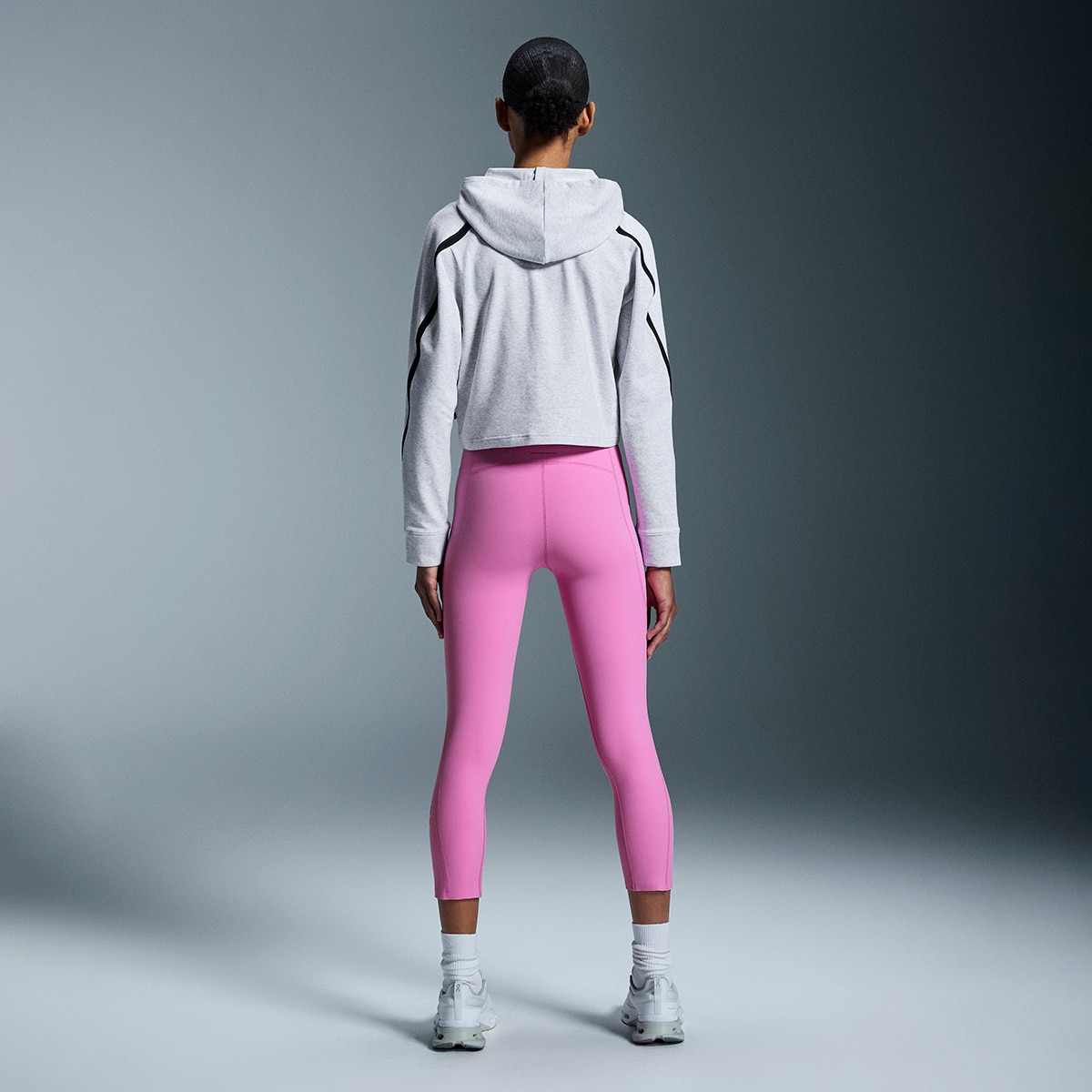 Sudadera de mujer Studio Hoodie On - Gris Gris-2
