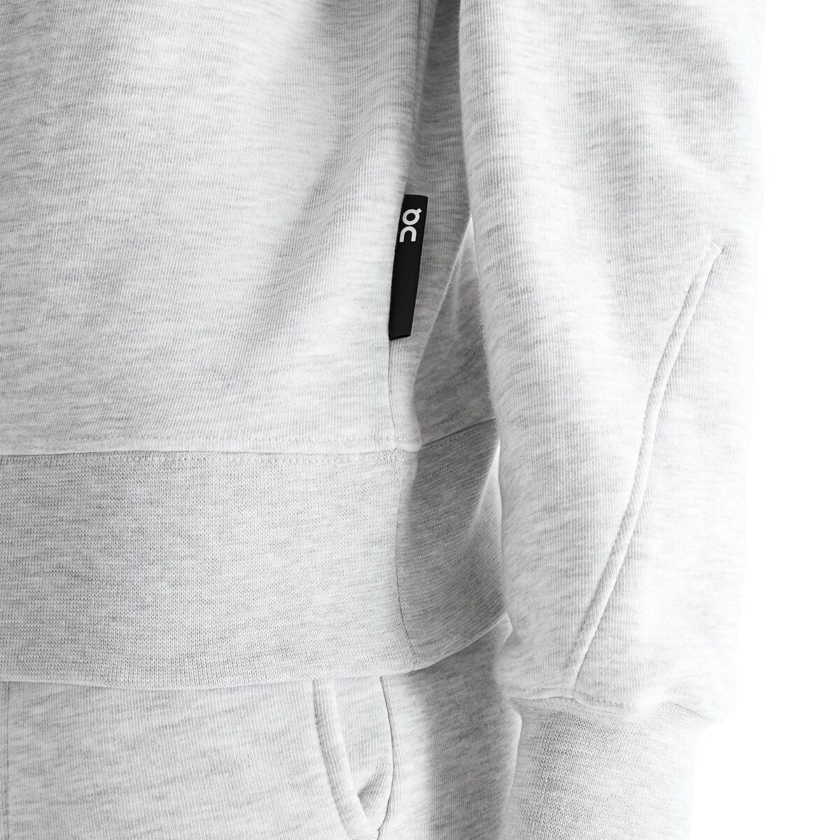 Sudadera de mujer Club Crew On - Gris Gris-3