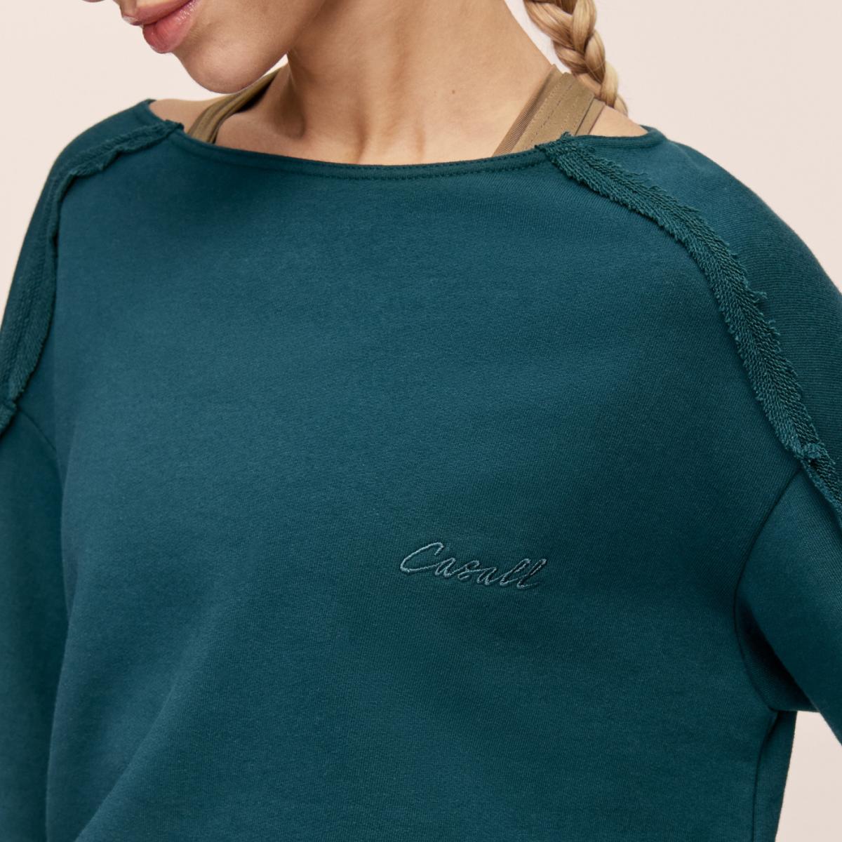 Sweatshirt de Mulher Reversed Verde-4