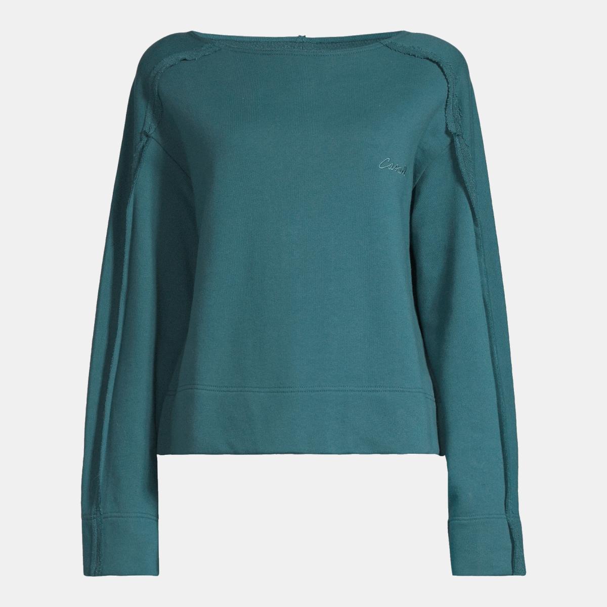 Sweatshirt de Mulher Reversed Verde-8