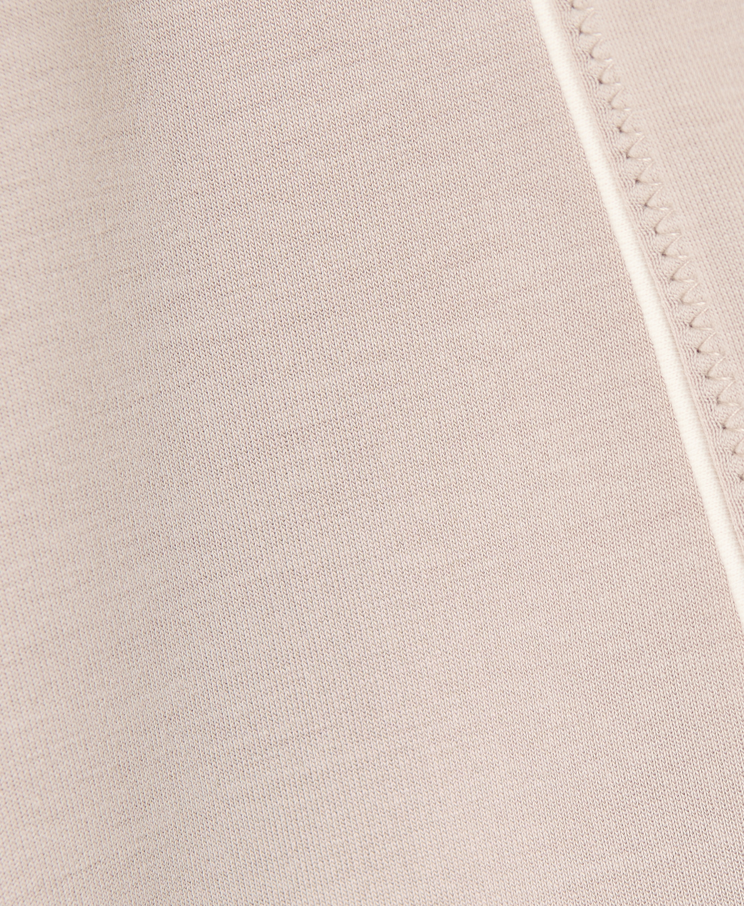 Sweatshirt de Mulher Sand Wash Crop Henley Sweatshirt Bege-8