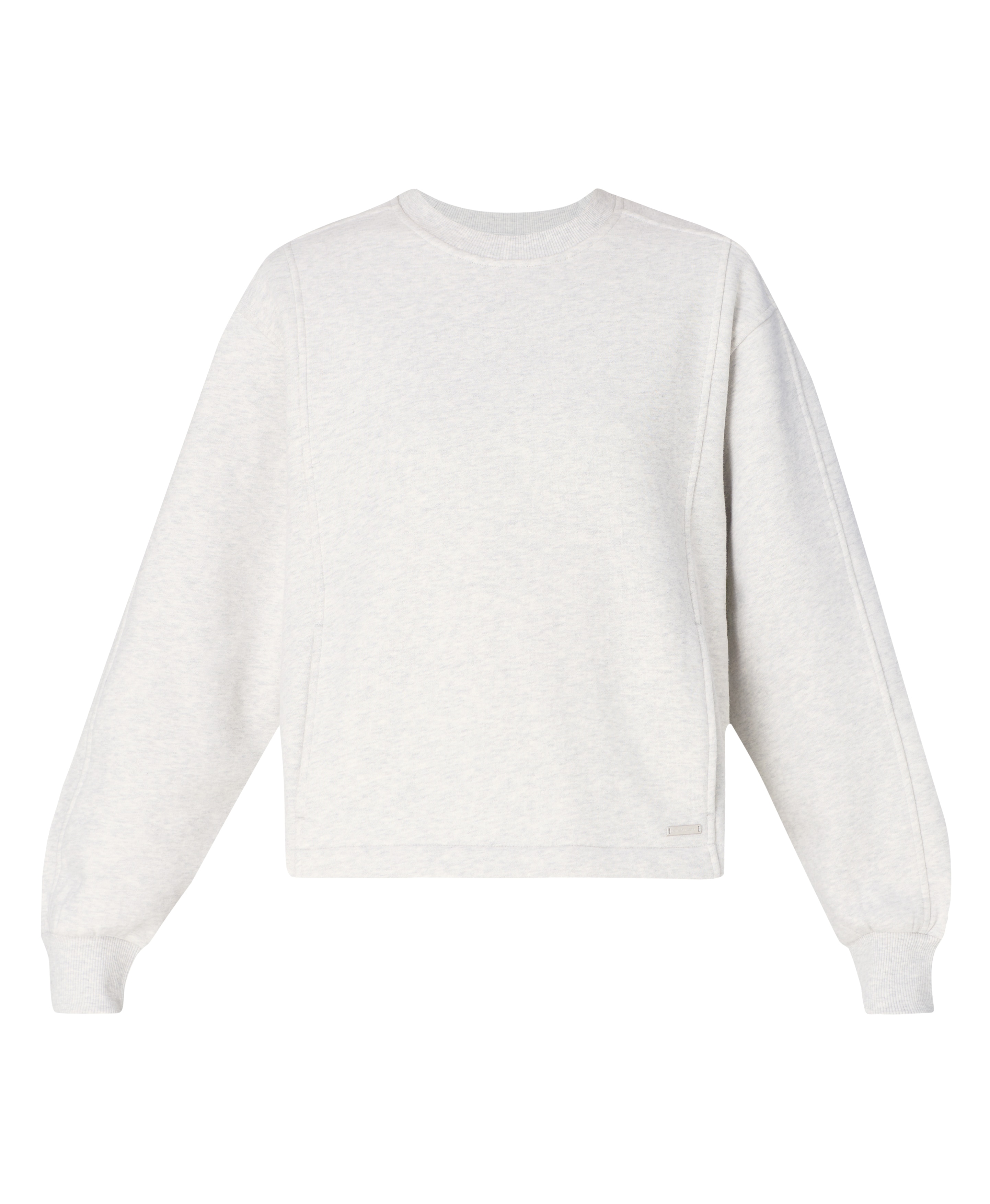 Sweatshirt de Mulher Premium Brushed Crew Bege-7