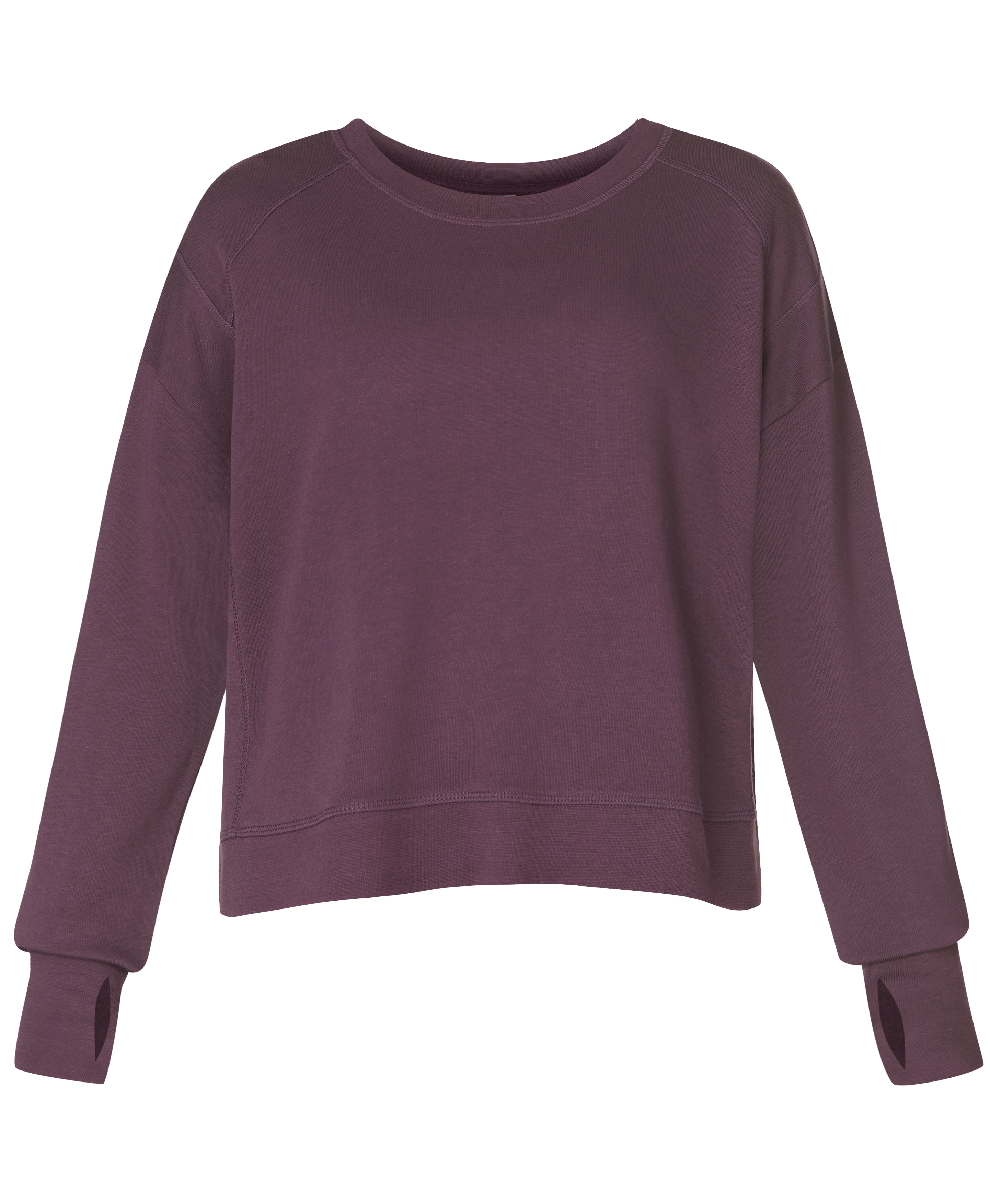Sweatshirts de Mulher After Class Crop Sweatshirt Roxo-7