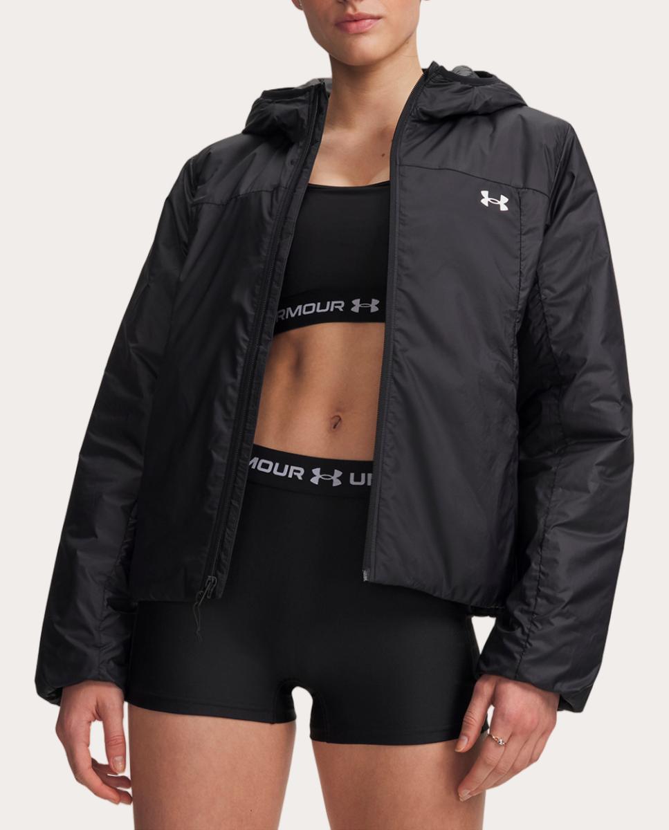 Chaqueta cortavientos de mujer W Venture Hybrid Jacket Under Armour - Negro Negro-1