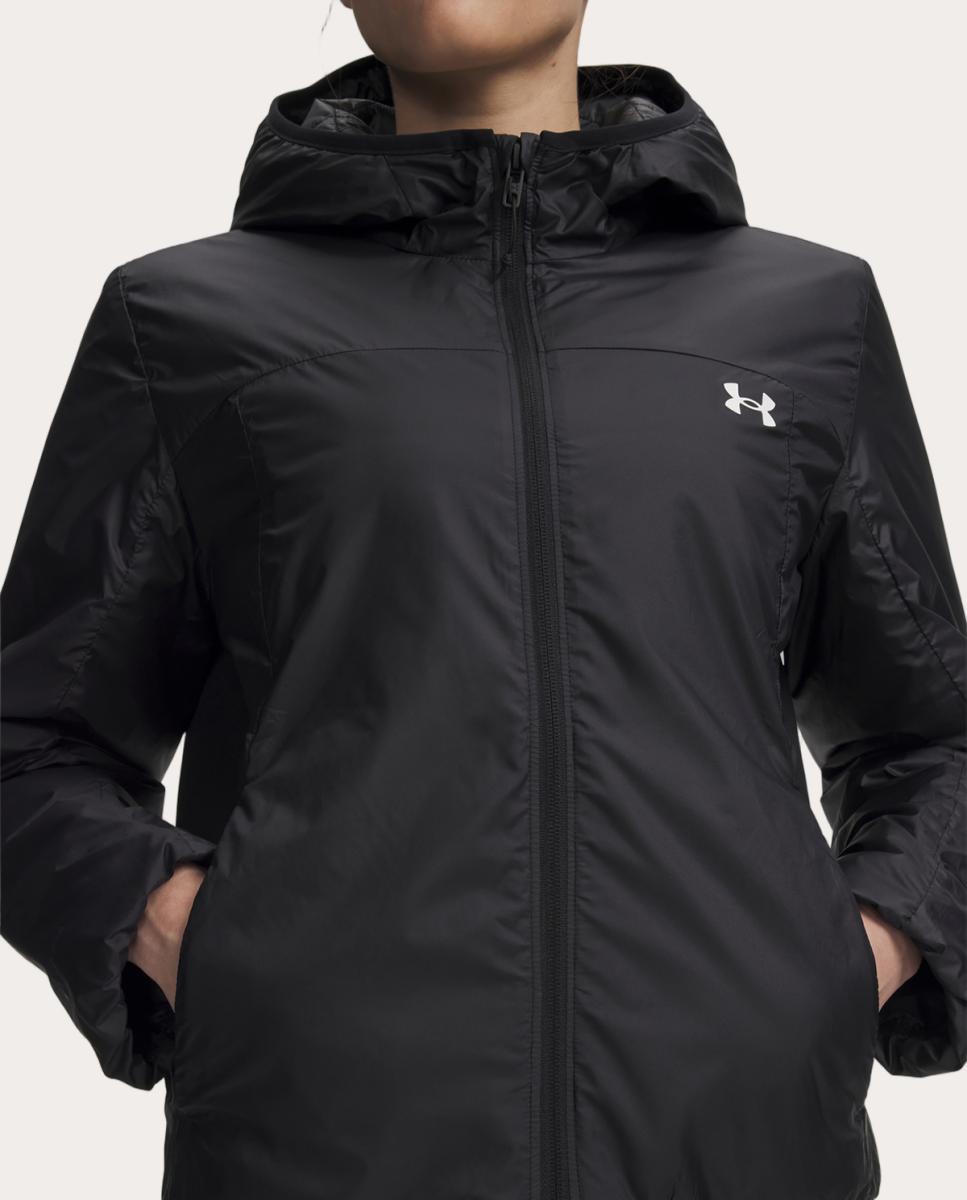 Chaqueta cortavientos de mujer W Venture Hybrid Jacket Under Armour - Negro Negro-3