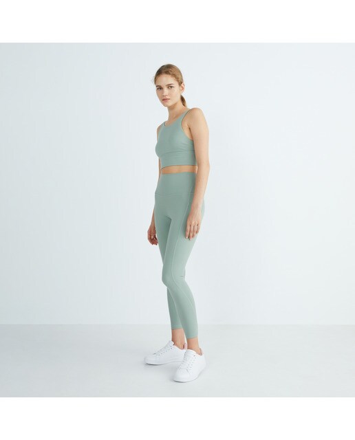 Calças de Mulher Align Pant 25" Pockets Verde-1