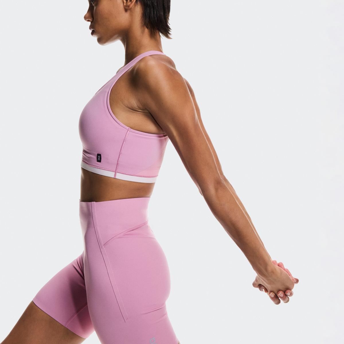 Malla corta de mujer Train Tights Short On - Morado Morado-4