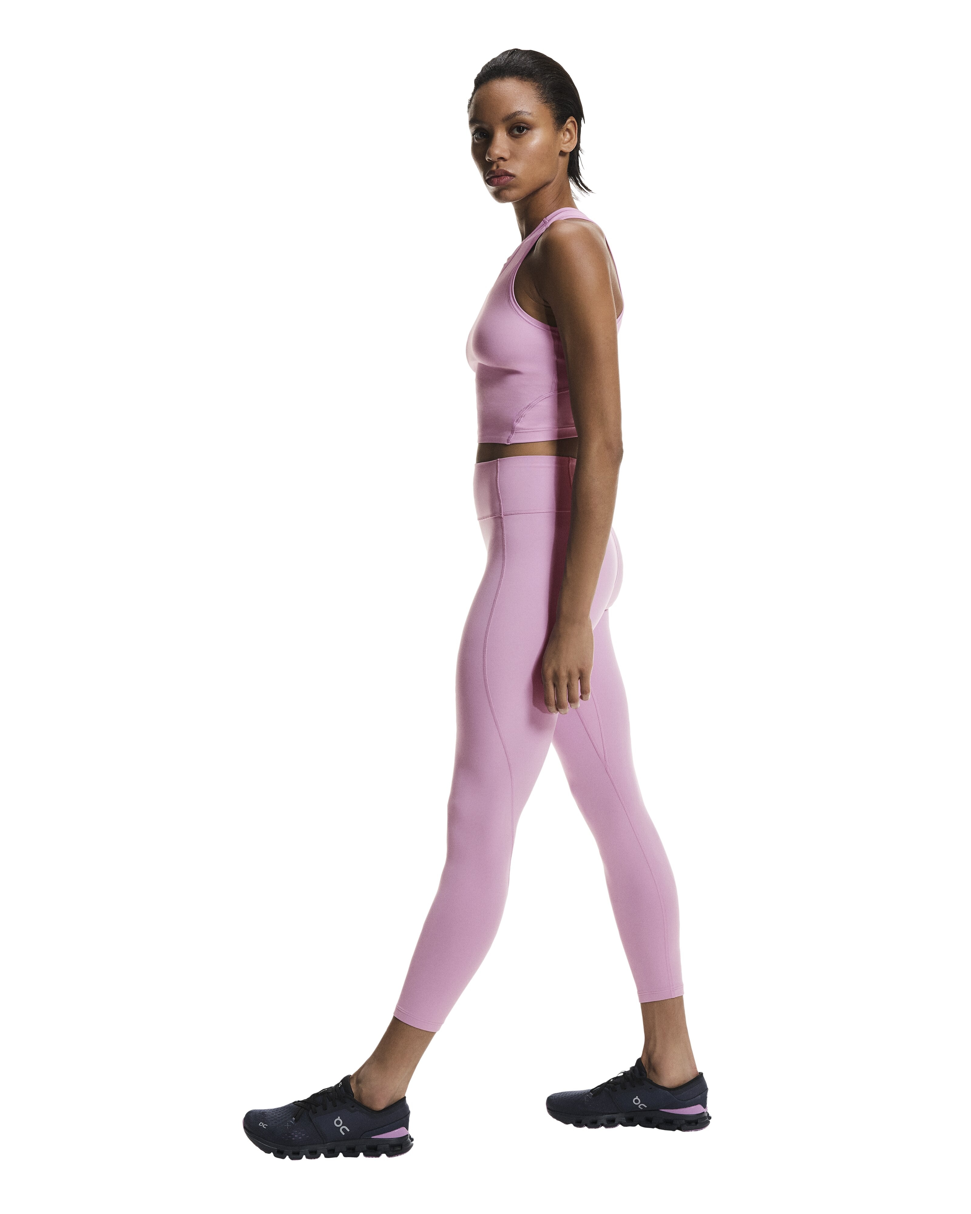 Malla de mujer Studio Tights 7/8 On - Morado Morado-6