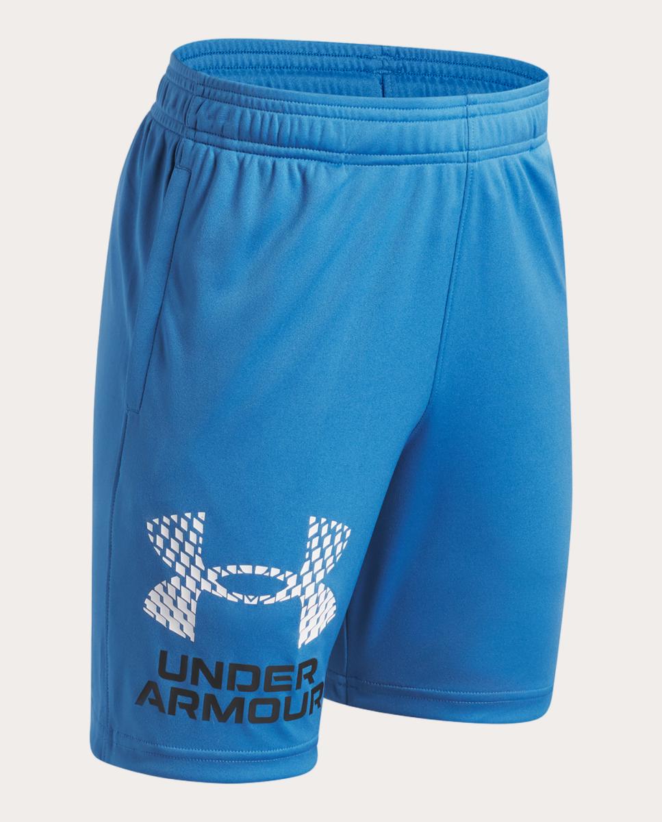Calções de Criança UA Tech Logo Shorts Azul-3