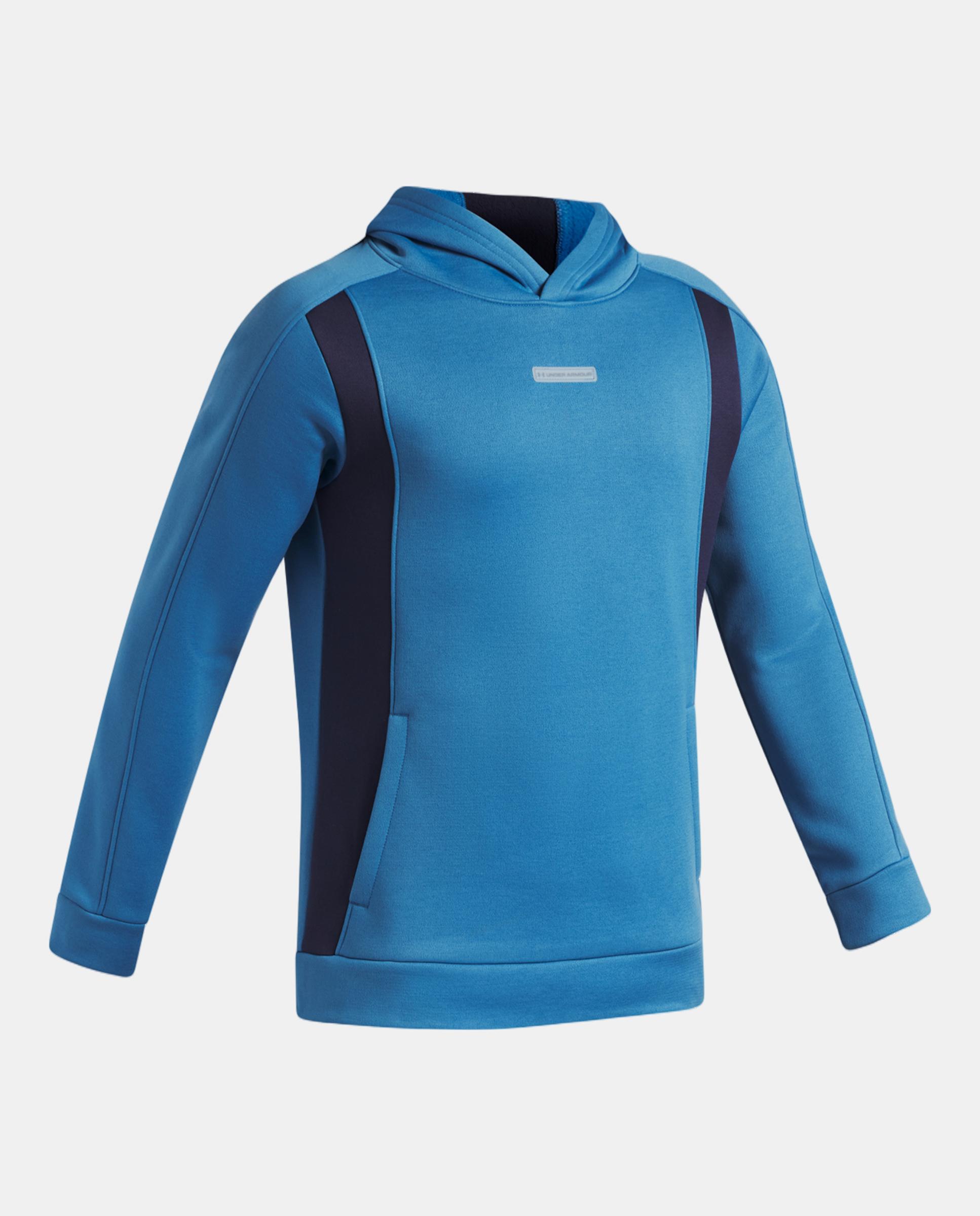 Sudadera de niños UA Armour Flc Winter HD Under Armour - Azul Azul-3