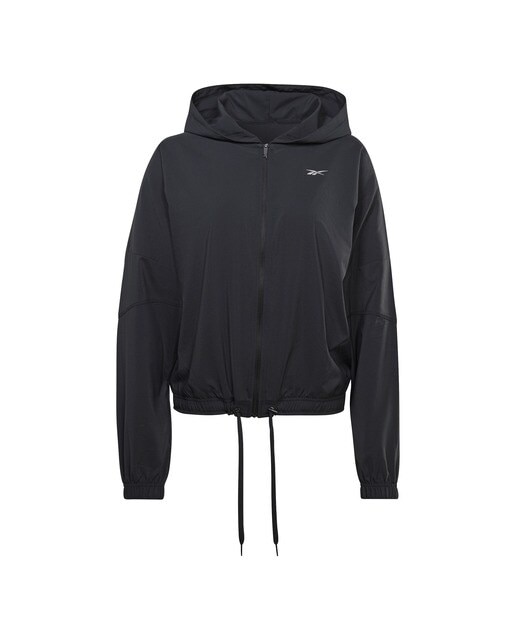 Casaco Corta-Vento de Mulher Run Woven Jacket Preto-1