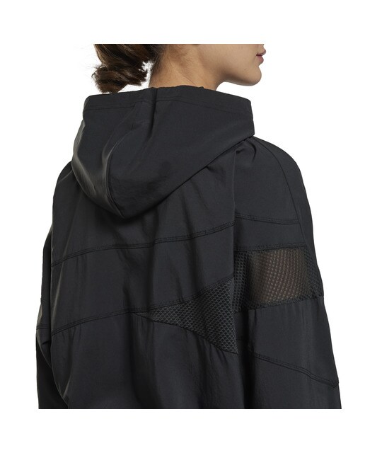 Casaco Corta-Vento de Mulher Run Woven Jacket Preto-7