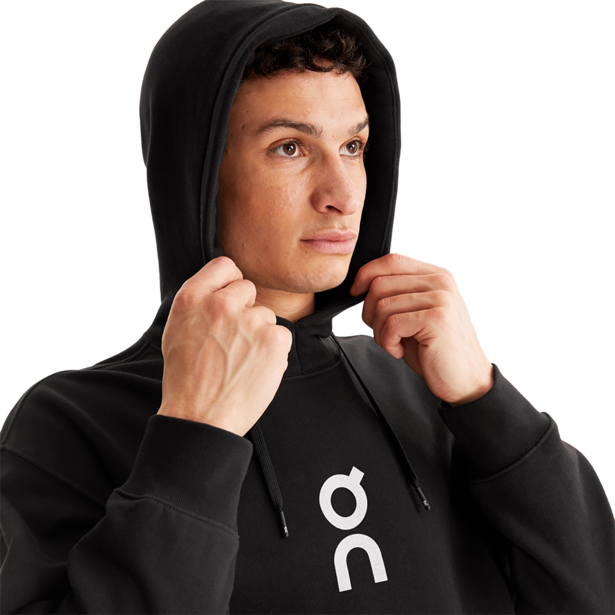 Sudadera de hombre Club Hoodie ON - Negro Negro-3