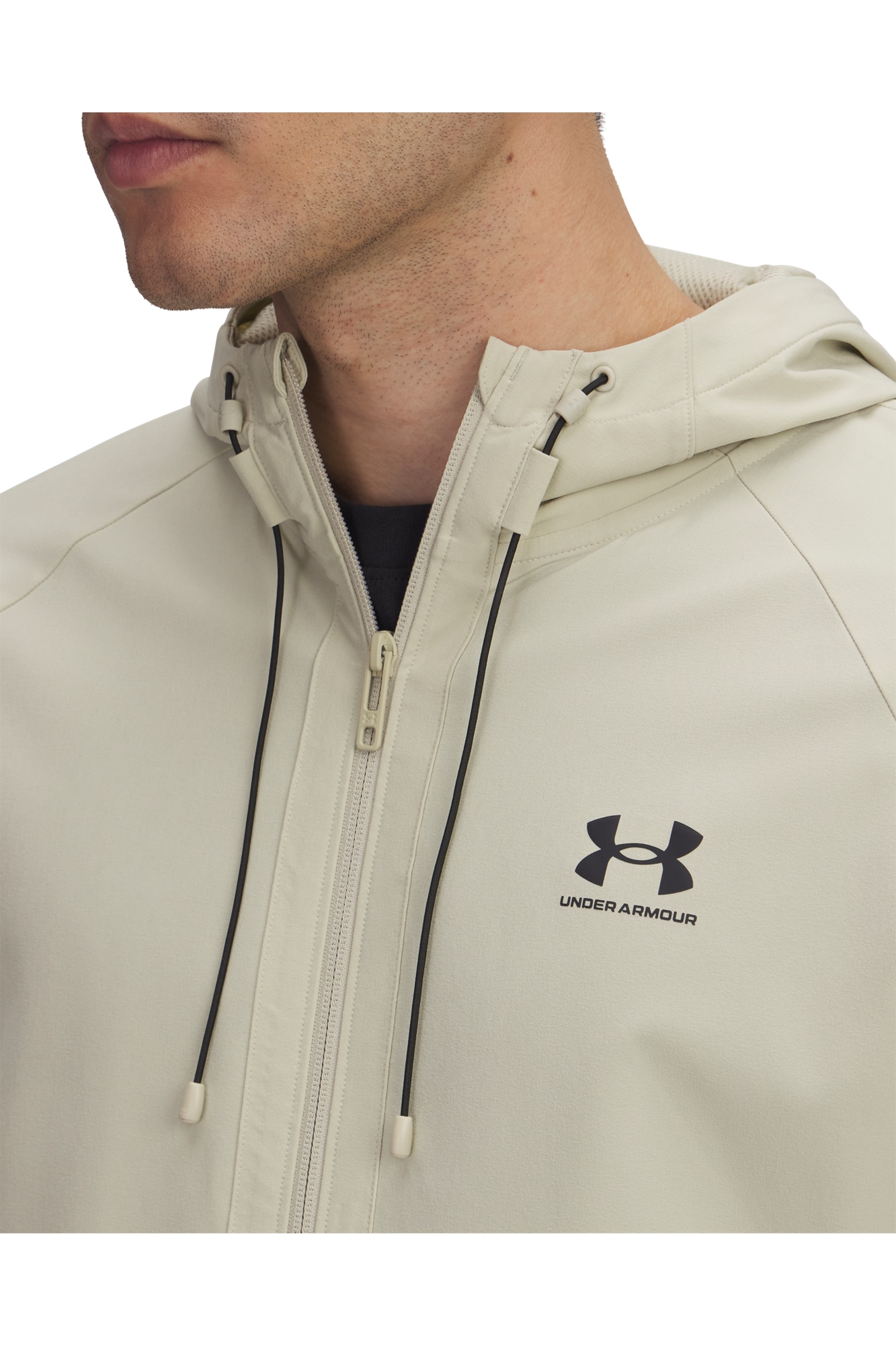 Sweatshirt de Homem UA Vibe Woven Jacket Caqui-3