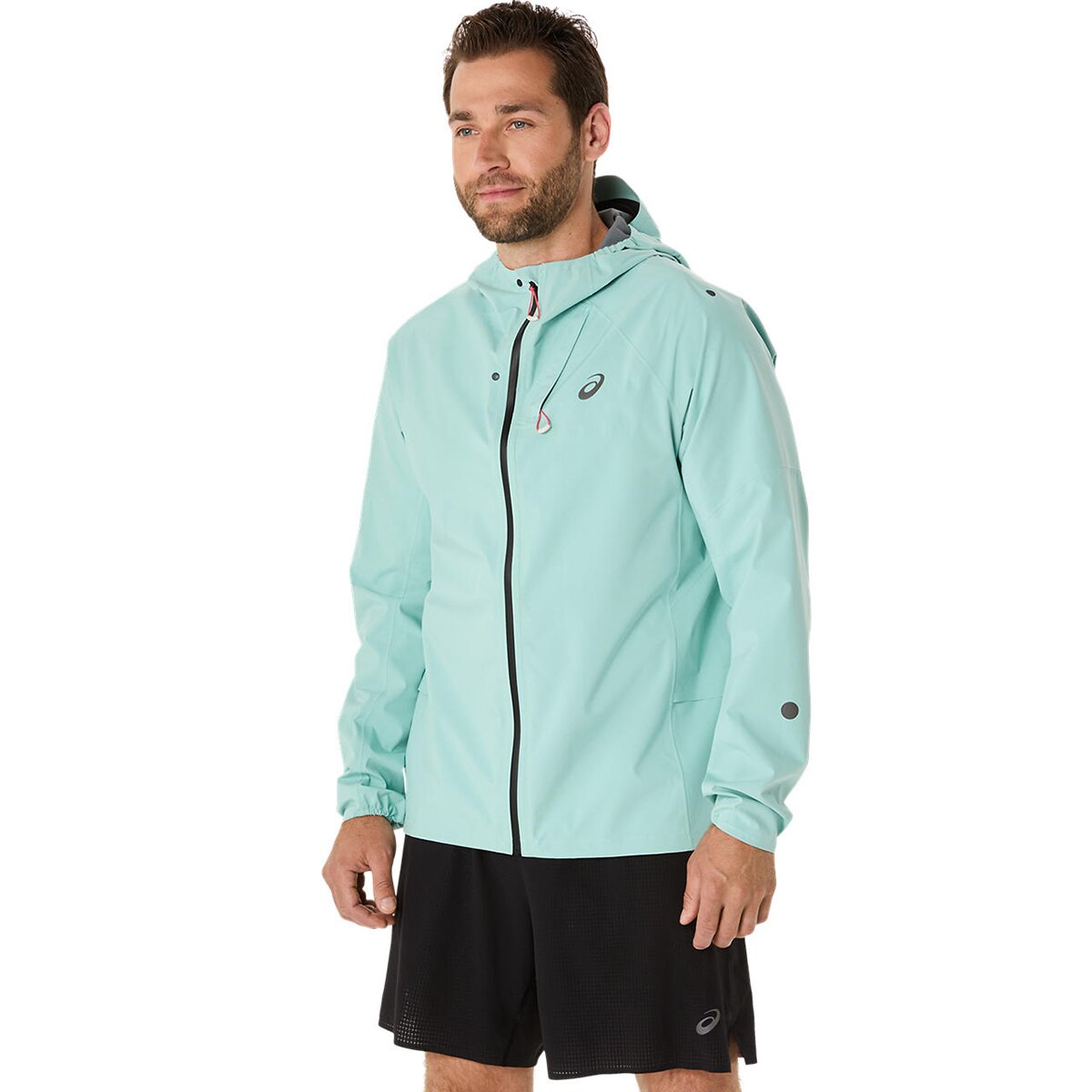 Casaco de Running de Homem Metarun Waterproof Jacket Verde-1