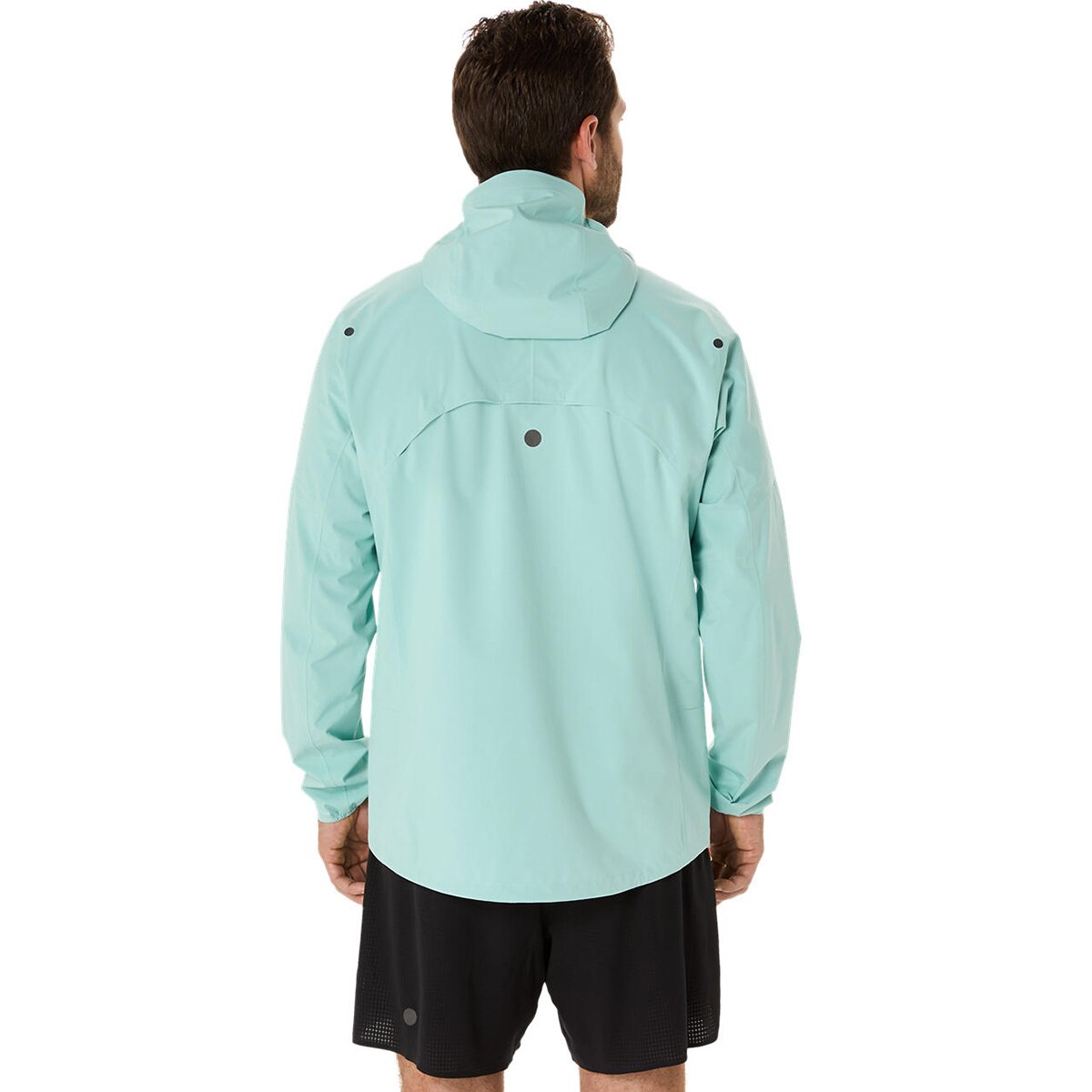 Casaco de Running de Homem Metarun Waterproof Jacket Verde-2
