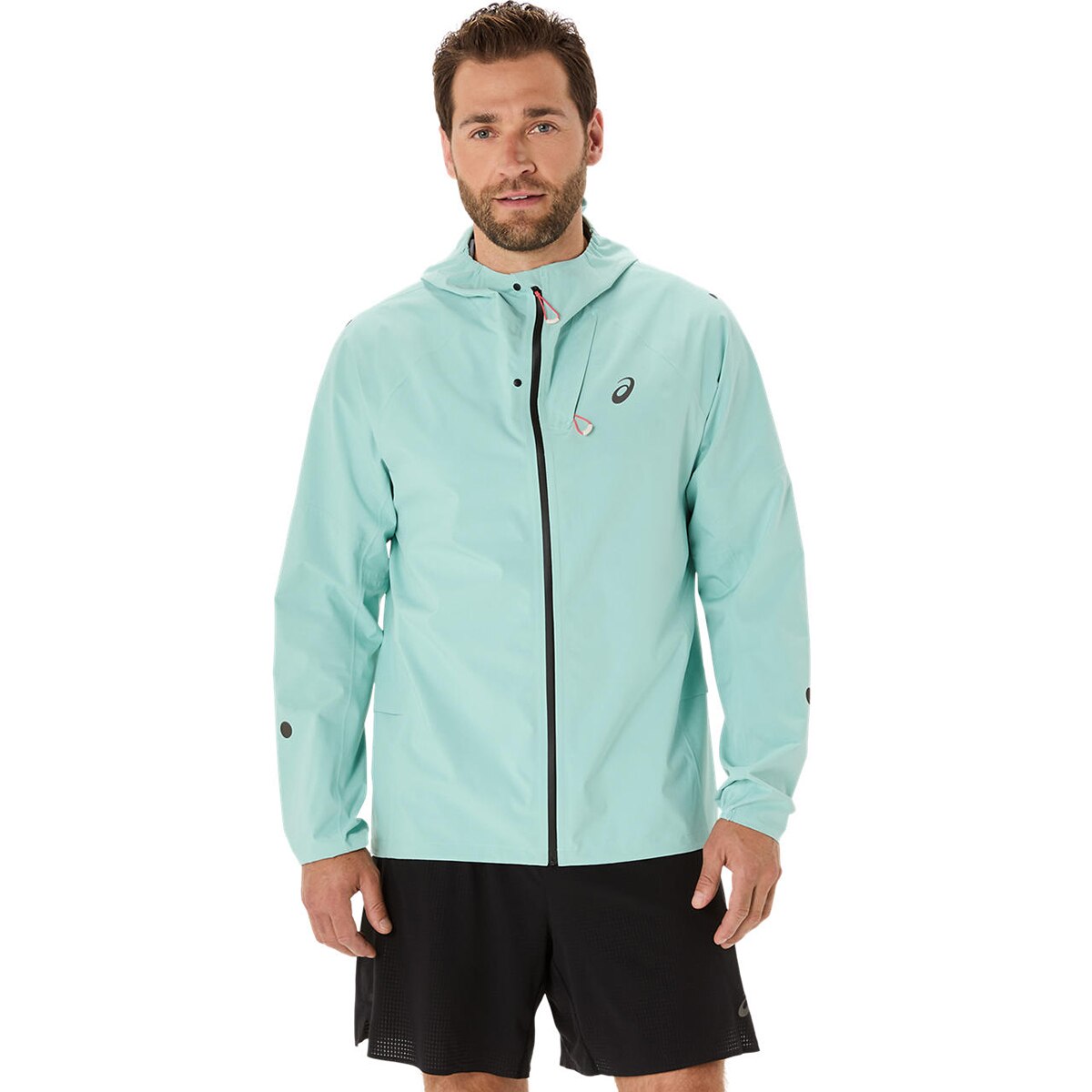 Casaco de Running de Homem Metarun Waterproof Jacket Verde-3