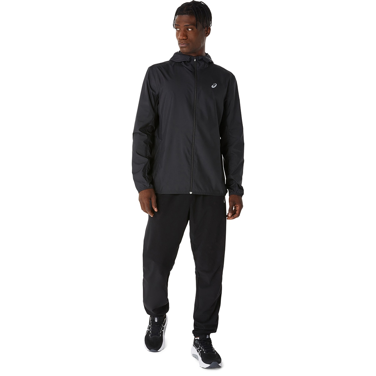 Casaco de Running de Homem Core Jacket Preto-3