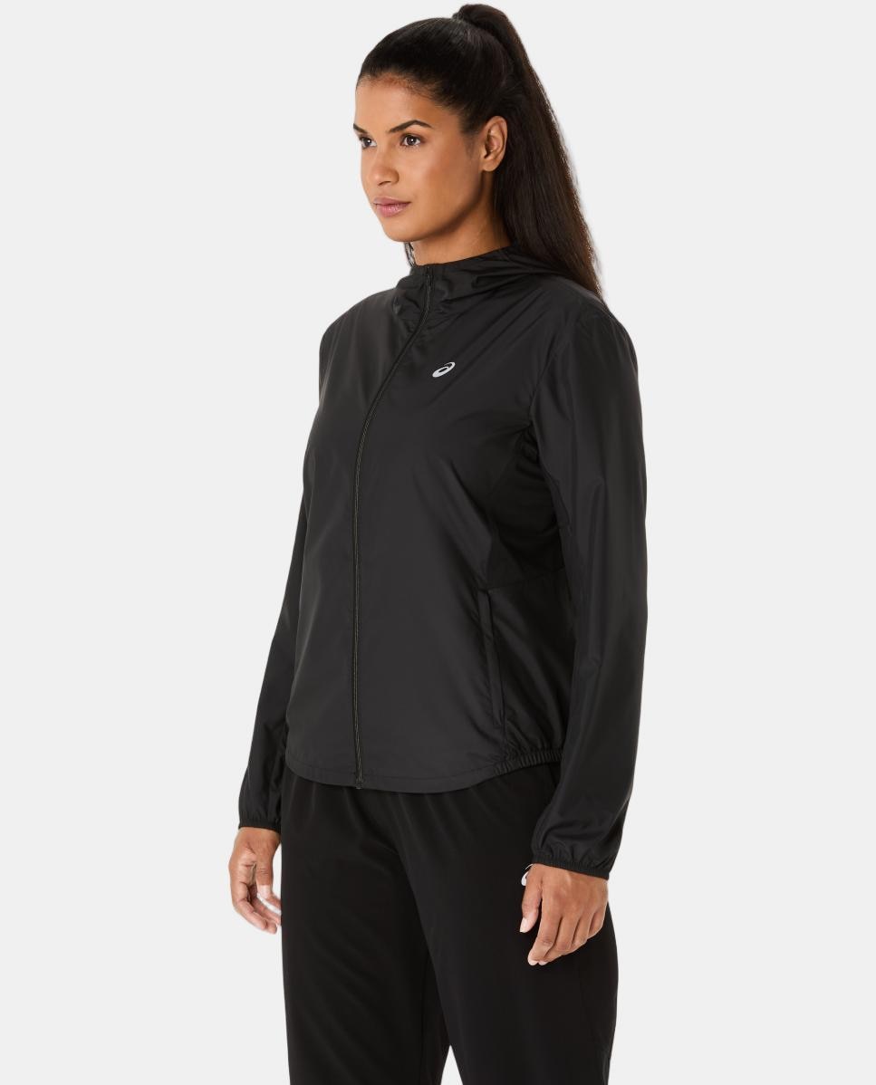 Casaco Corta-Vento de Mulher Core Jacket Pretos-4