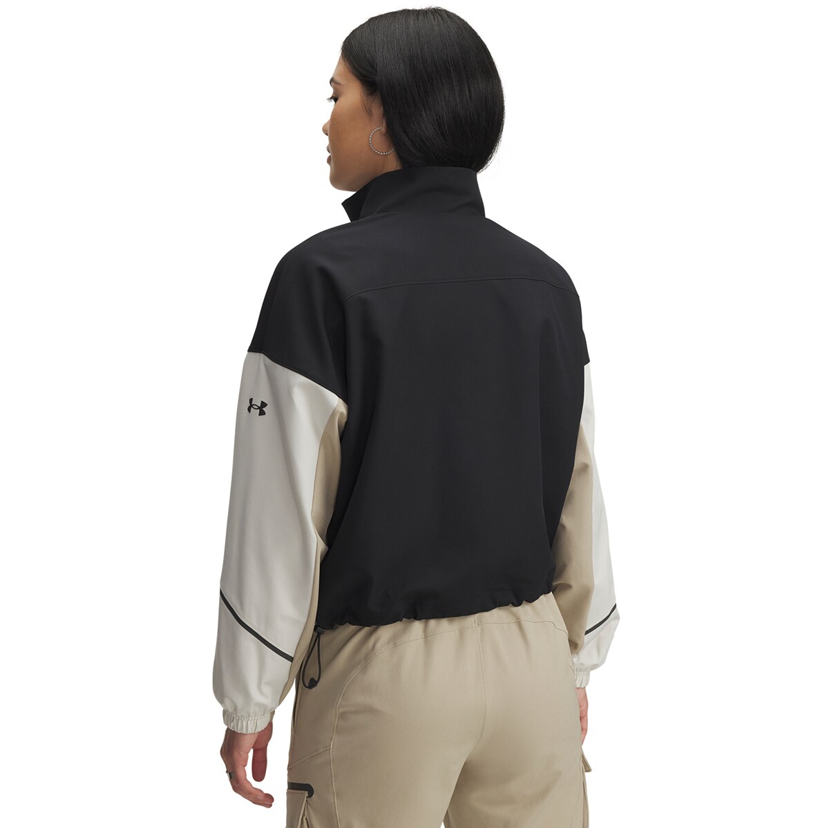 Casaco de Mulher UA Unstoppable Jacket Preto-2