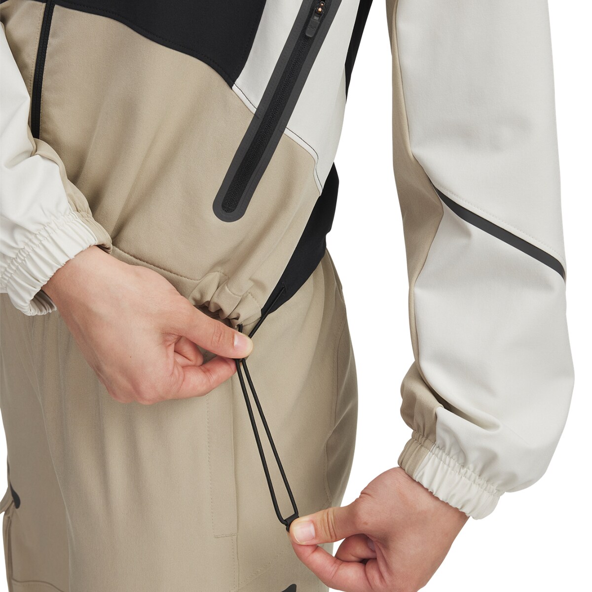 Casaco de Mulher UA Unstoppable Jacket Preto-3