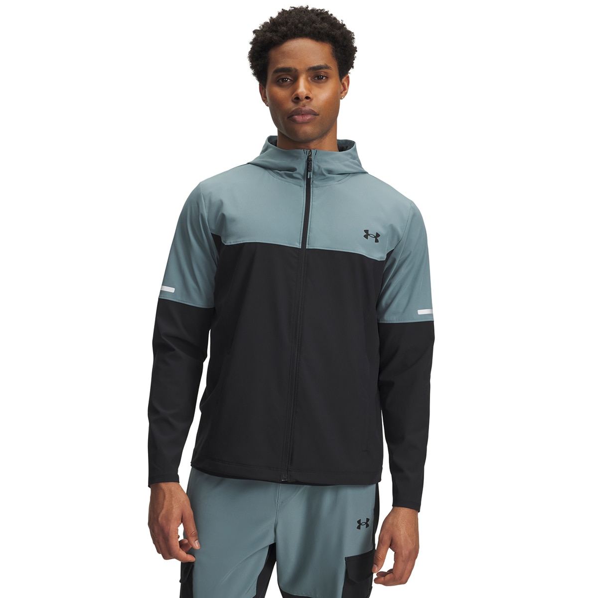 Casaco de Homem UA Tech Utility Woven Jckt Preto-1
