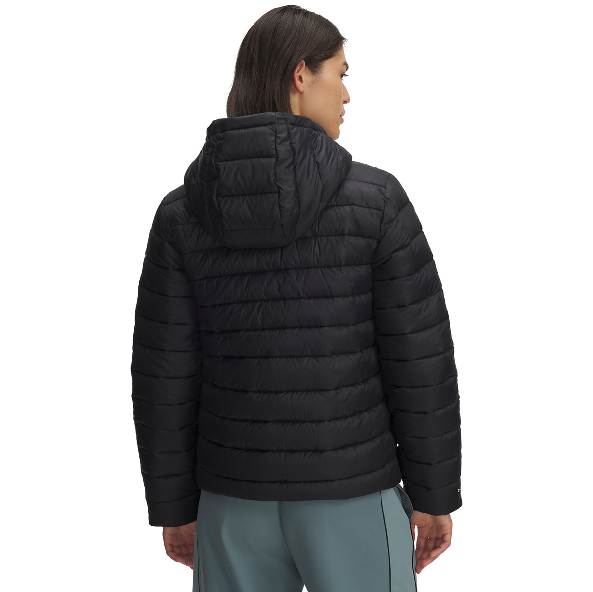 Sweatshirt de Mulher UA Sportswear Insulate Jkt Preto / Branco-2