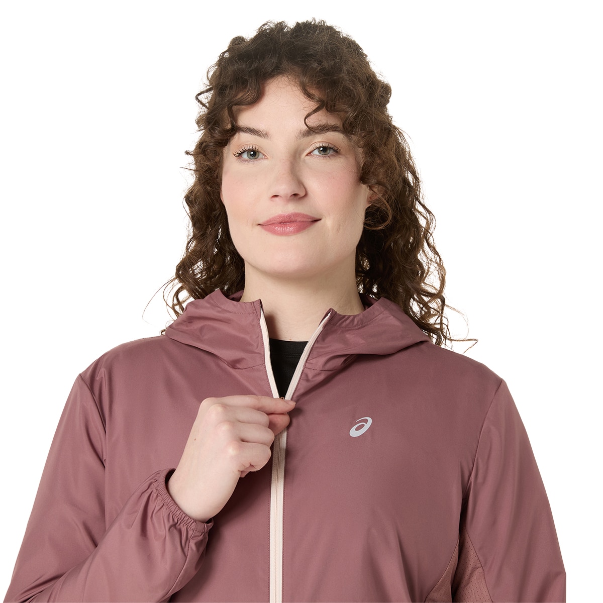 Casaco de Running de Mulher Core Jacket Vermelho-4