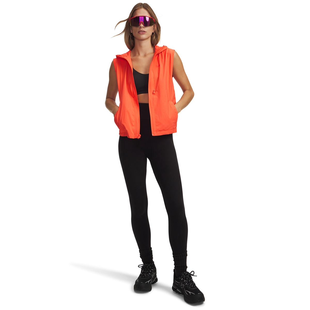 Casacos de Mulher Casual UA Unstoppable Utility 3in1 Vermelho-5