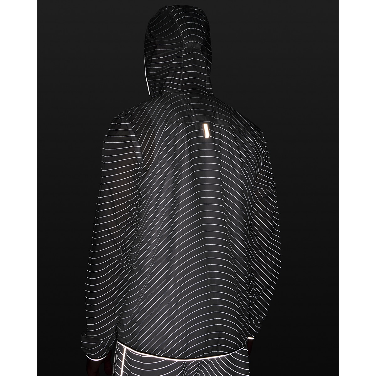Casacos de Running UA Halo Run ReflectiveJacket Cinzento-claro-4