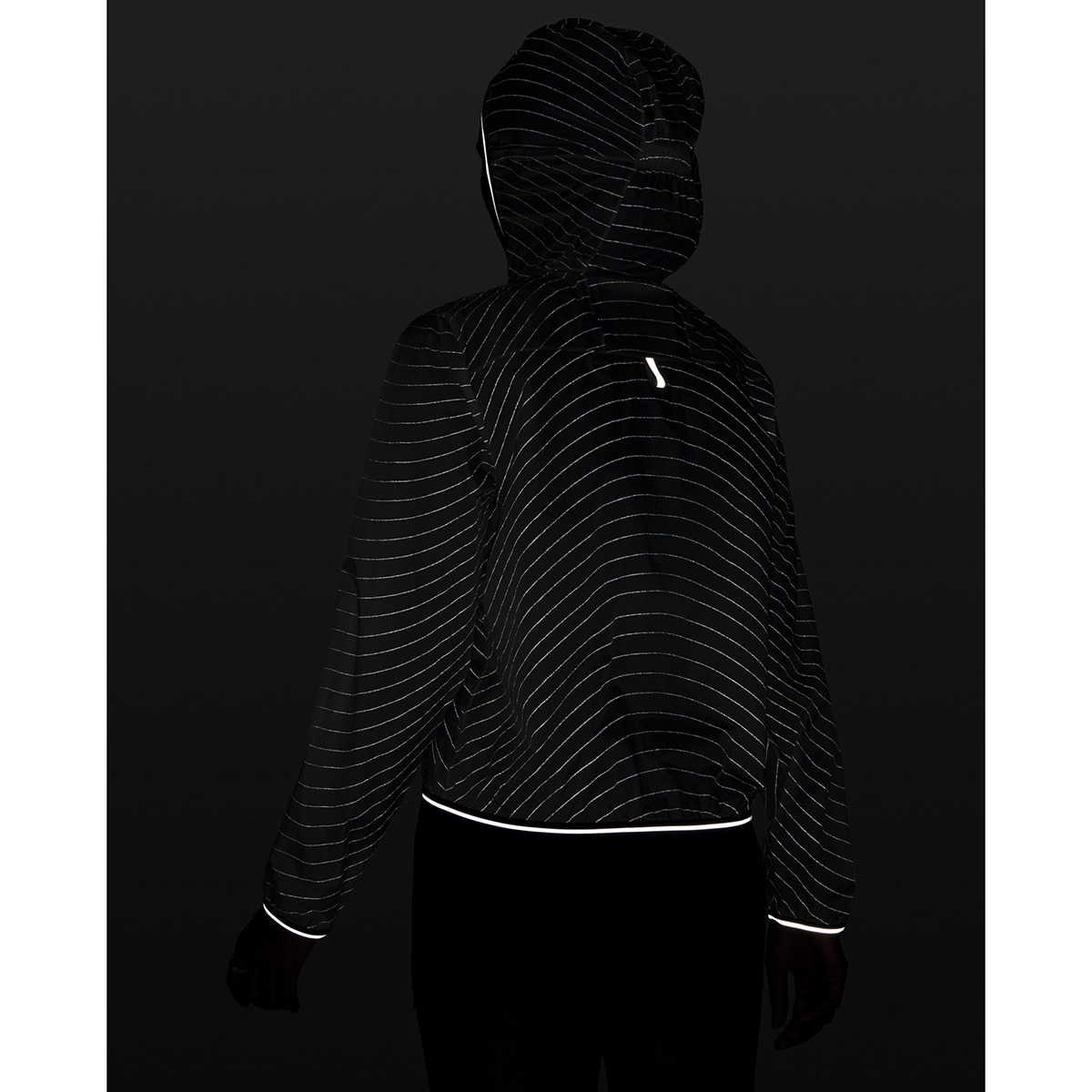 Casacos de Running UA Halo Run ReflectiveJacket Cinzento-claro-4