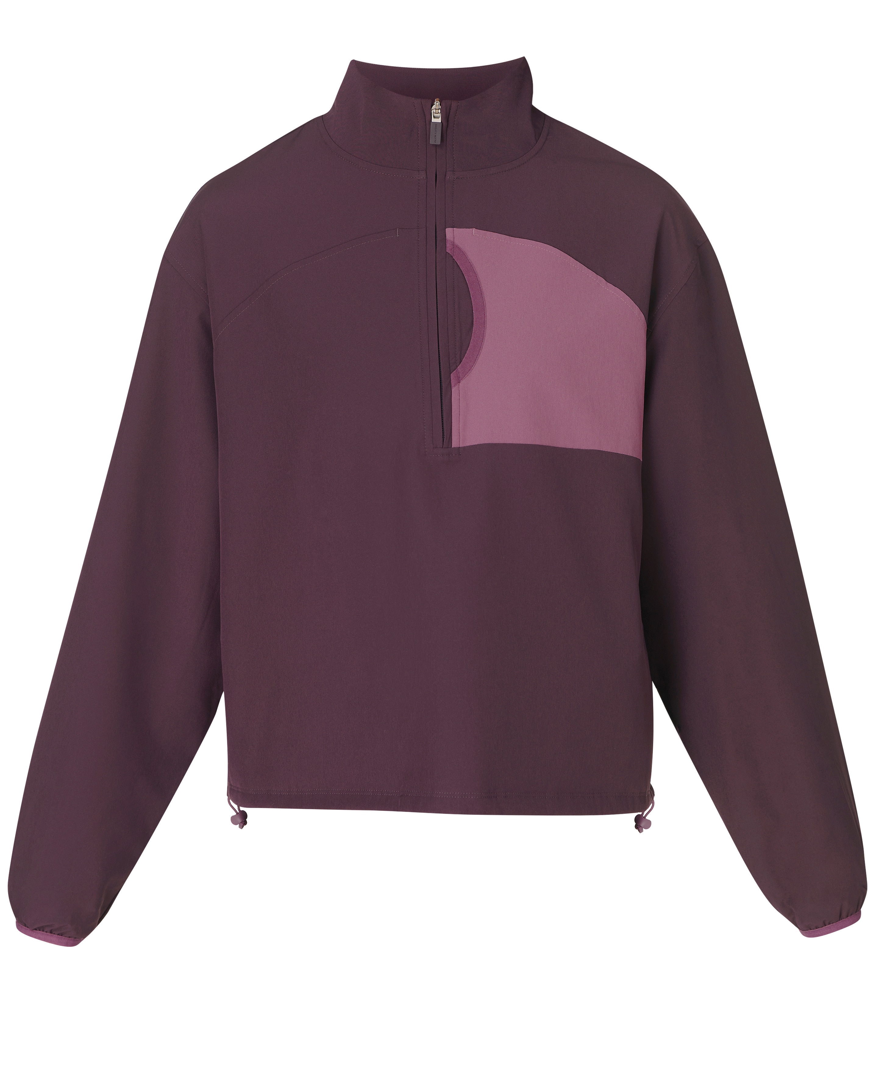 Casacos de Mulher Warm Up Performance Fleece Lined Half Zip Roxo-8