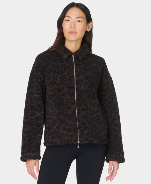 Imagem 0 de Casacos de Mulher Plush Collared Fleece