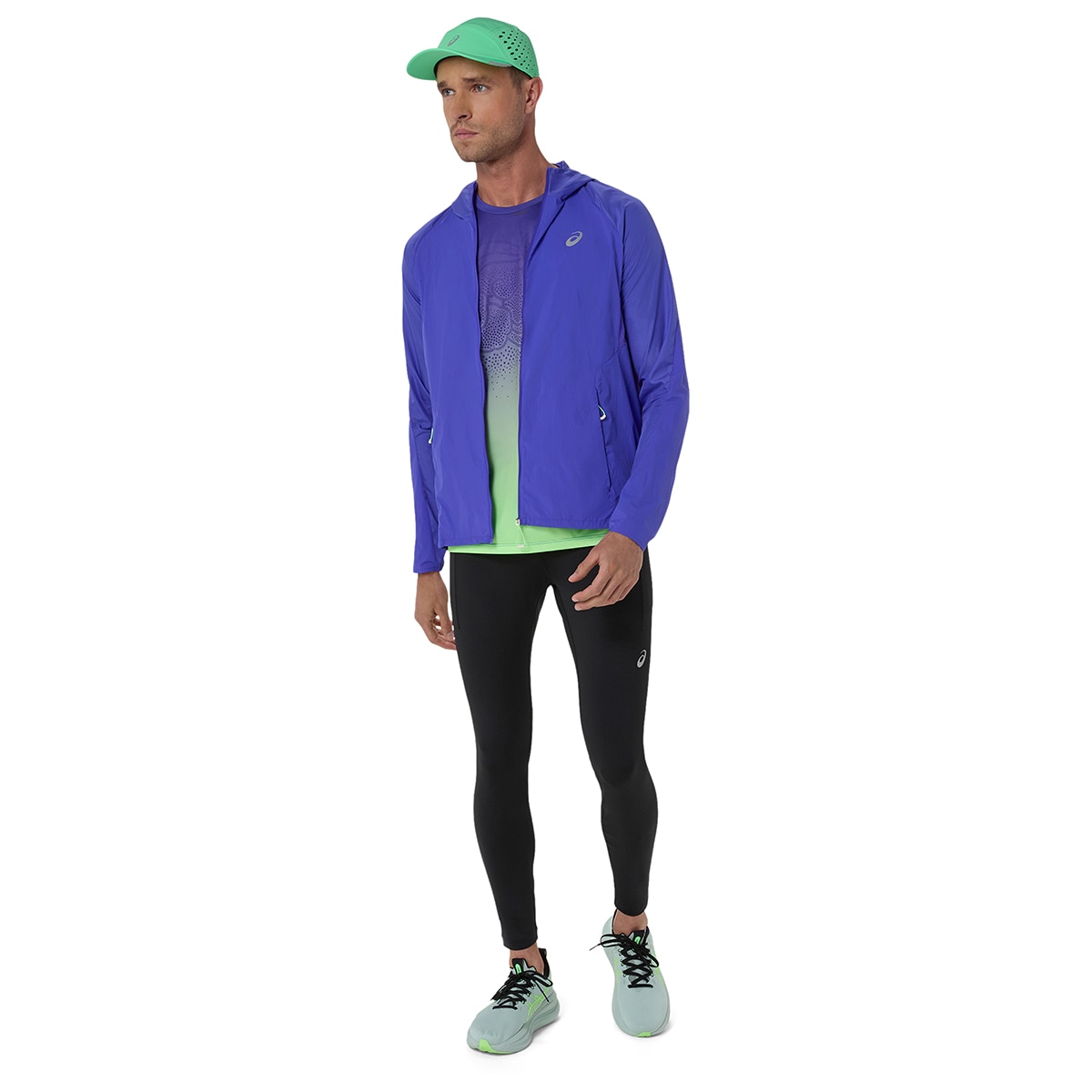 Casaco de Homem Road Packable Jacket Azul-8