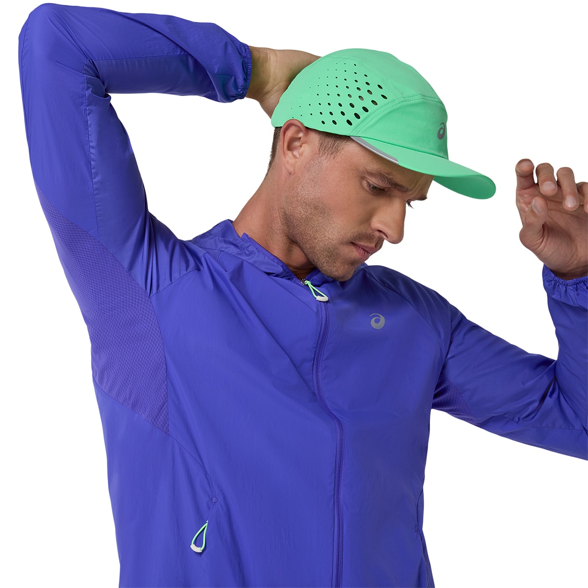 Casaco de Homem Road Packable Jacket Azul-11