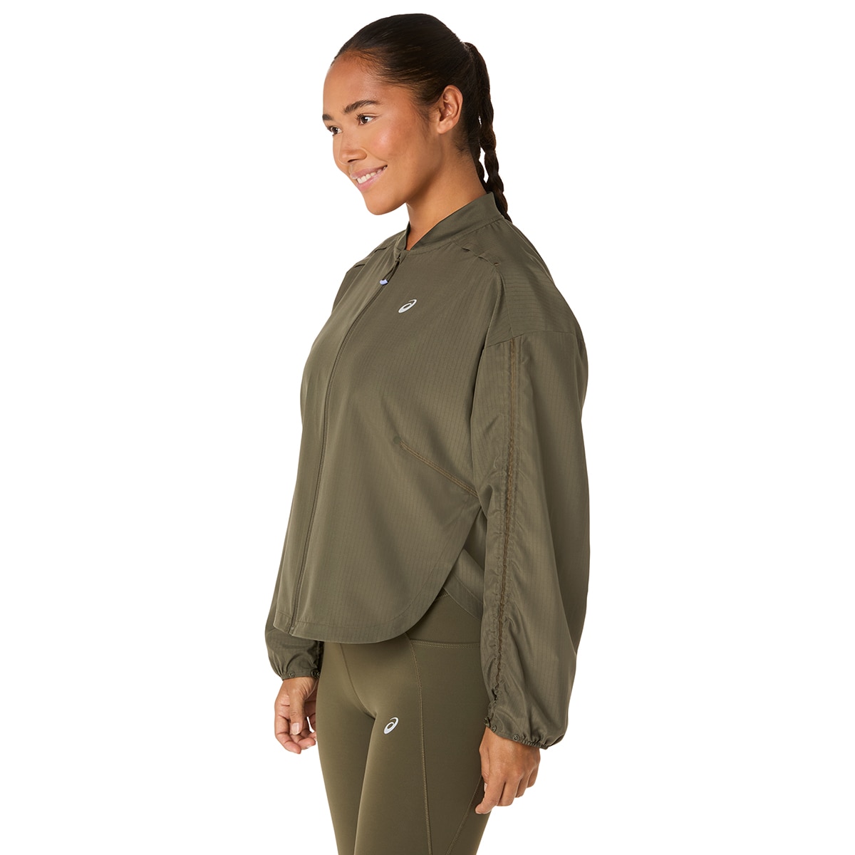 Casaco de Mulher Nagino Run Adjustable Jacket Verde-4