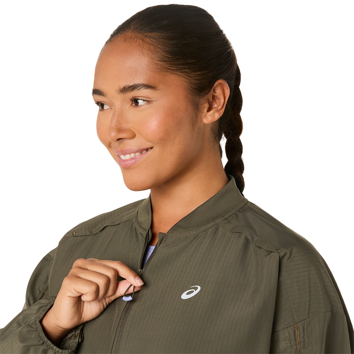 Casaco de Mulher Nagino Run Adjustable Jacket Verde-6