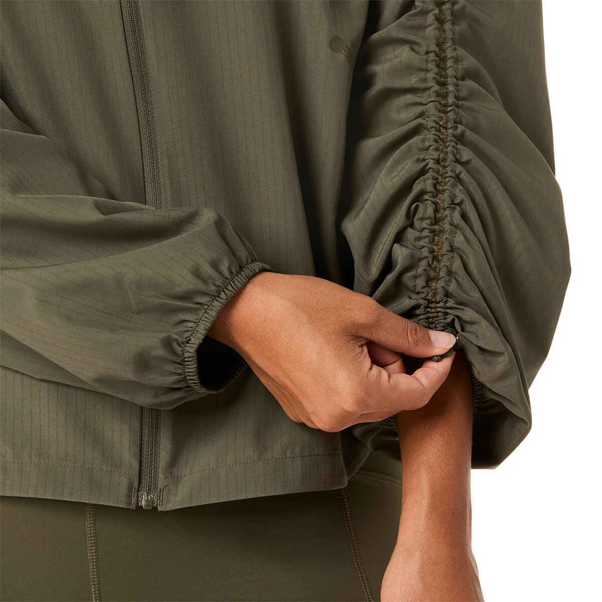 Casaco de Mulher Nagino Run Adjustable Jacket Verde-7