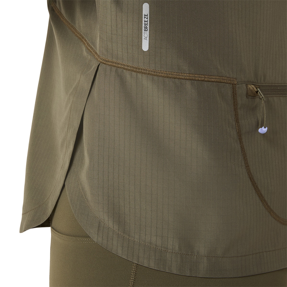 Casaco de Mulher Nagino Run Adjustable Jacket Verde-8