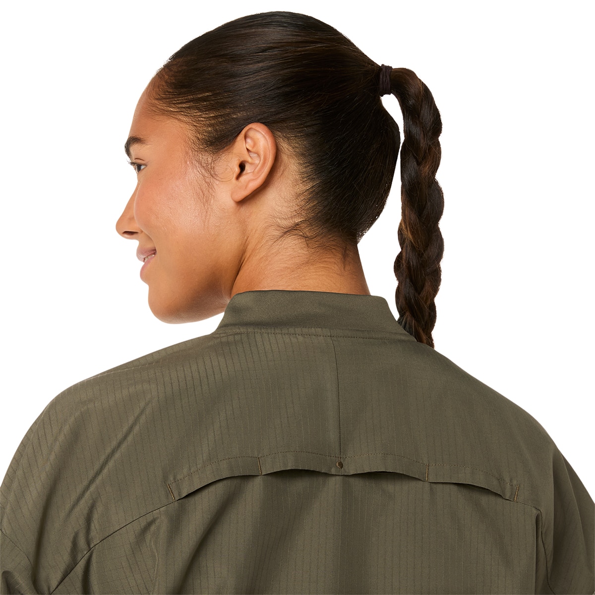 Casaco de Mulher Nagino Run Adjustable Jacket Verde-11